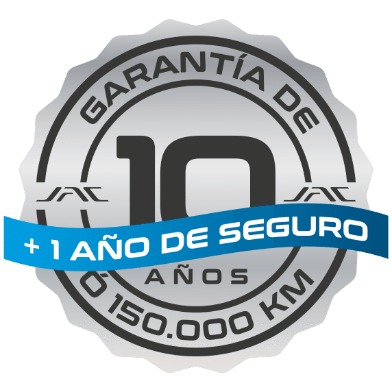 10 años de garantía JAC